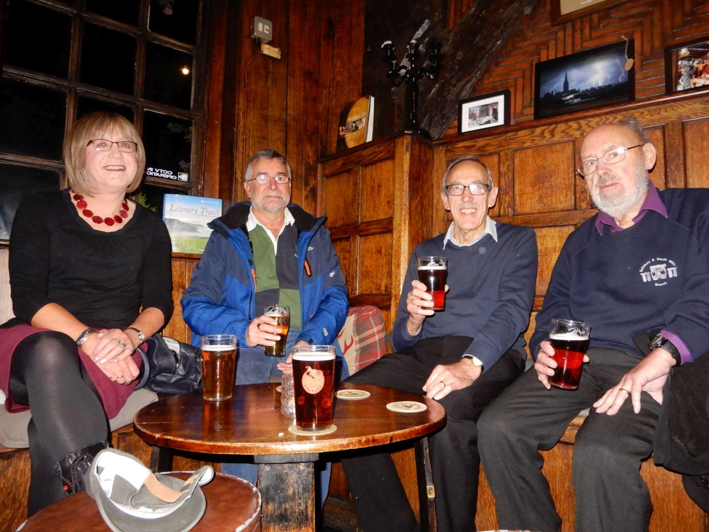 Only five of us there! Roger took this photo